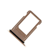 Сим лоток для Iphone 8 Plus золотой (gold)