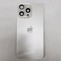 Крышка в сборе iPhone 15 Pro Max A3105 белая оригинал