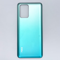 Крышка Xiaomi Poco X3 GT синяя хорошее качество Крышка Xiaomi Poco X3 GT синяя хорошее качество