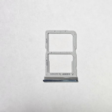 Лоток сим Huawei Y8p Aqm-Lx1 голубой оригинал уценка