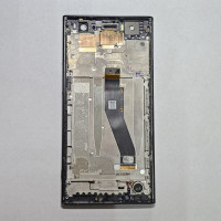 Рамка дисплея Sony XA2 Ultra H4213 черная оригинал уценка