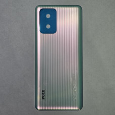 Крышка Xiaomi Poco X3 GT белая хорошее качество Крышка Xiaomi Poco X3 GT белая хорошее качество