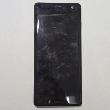 Дисплей в рамке Sony XZ3 h9436 черный оригинал уценка