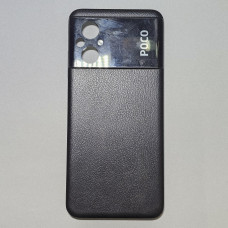 Крышка Xiaomi Poco M5 черная оригинал уценка Крышка Xiaomi Poco M5 черная оригинал уценка