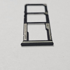Лоток сим Xiaomi Redmi 13c черный оригинал