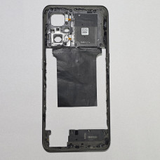 Средняя часть корпуса рамка Realme GT Neo 3t Rmx3371 черная оригинал уценка