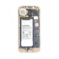 Рамка дисплея Samsung J5 2017 J530 золотая оригинал
