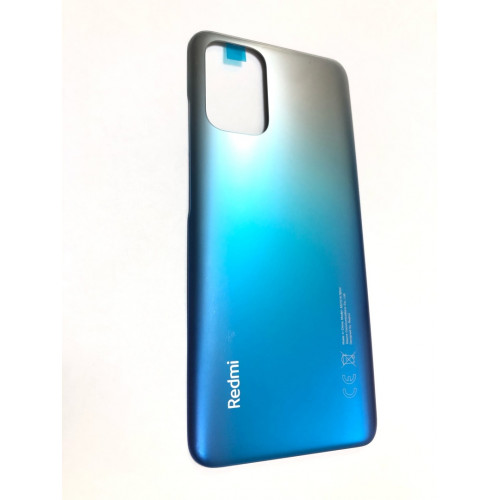 Крышка Xiaomi Redmi Note 10s синяя хорошее качество новая