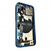 Крышка корпус в сборе iPhone 13 Mini A2630 синий оригинал