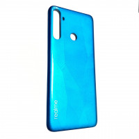 Крышка Realme 5 Rmx1927 синяя новая