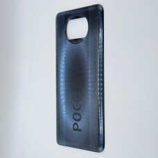Крышка Xiaomi Poco X3 серая уценка оригинал Крышка Xiaomi Poco X3 серая уценка оригинал