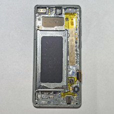 Рамка дисплея Samsung S10 Plus G975 зеленая уценка оригинал