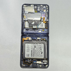Рамка корпус Samsung Z Flip f700 черный оригинал уценка
