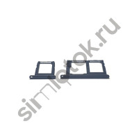 Сим лоток для Samsung J6 2018 черный (Black)