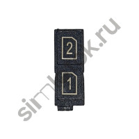 Сим лоток для Sony Z5 черный